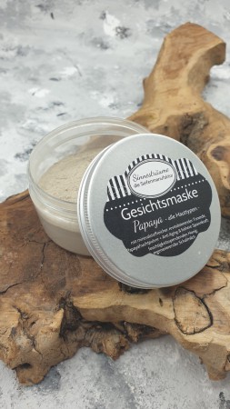 Gesichtsmaske -Papaya-